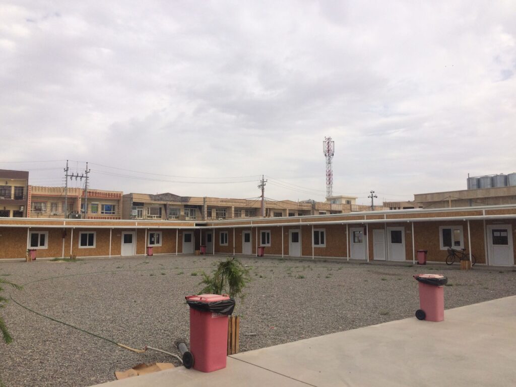 Une école construite pour les réfugiés à Erbil